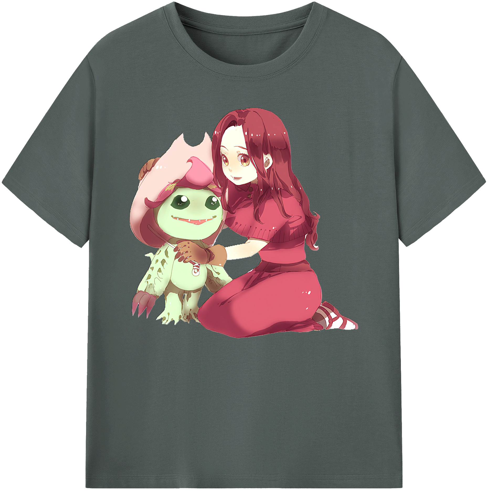 （画像用） Digimon デジタルモンスター/デジモン 綿100％ メンズ半袖Tシャツ｜肌触りやわらか＆通気性